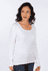 Langarmshirt Malin - white