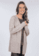 Strickjacke Rachel  - sand