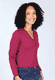 Strickjacke Valea  - red wine