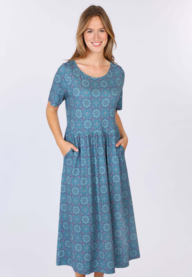 Kleid Masalitala  - ocean