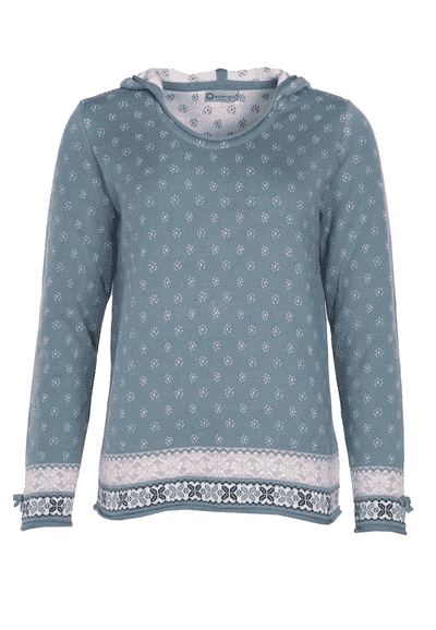 Strickpullover Susi Dot - powder blue