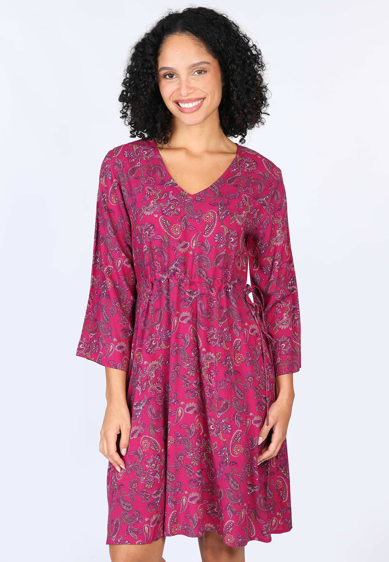 Kleid Audrey  - red wine