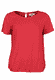 T-Shirt Linde solid - rubin