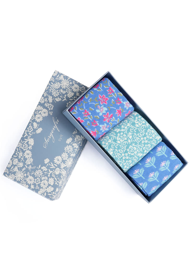 3er Set Socken Irma Fjord - multicolour