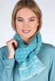 Strickschal Sabina - smaragd