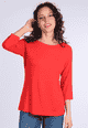 Shirt Zoa - burnt orange