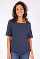 T-Shirt Constantina solid - navy