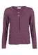 Strickjacke Liesel - plum