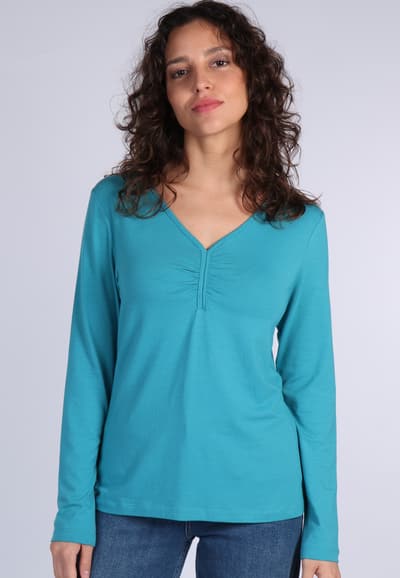 Langarmshirt Virginy - sapphire