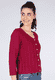 Strickjacke Liselotte - purple