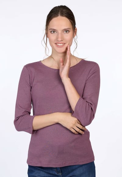 3/4-Arm-Shirt Pippita  - dusty orchid