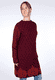 Strickkleid Dorla - dark grape