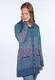 Strickmantel Karli Oriental - navy