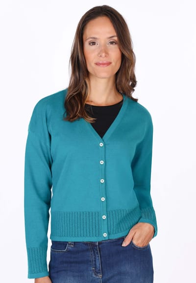 Strickjacke Mylena  - ocean