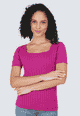 T-Shirt Danielle - raspberry