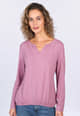Langarmshirt Pauluna  - dusty orchid