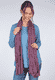 Tuch Fabienne - plum