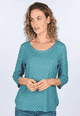 3/4-Arm-Shirt Sontje Ethno  - lake
