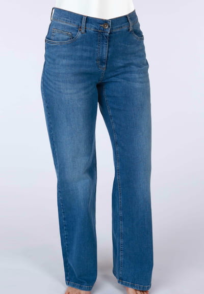 Jeans Maileen - washed denim
