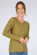 Strickjacke Natascha - green moss