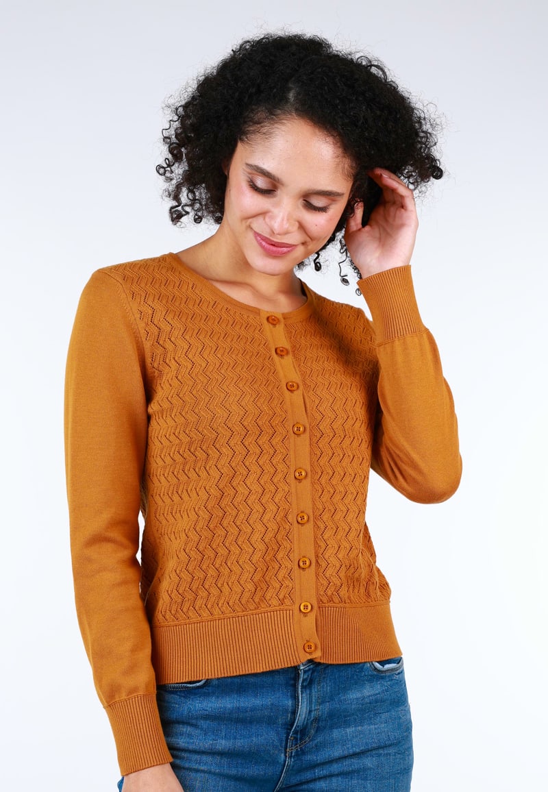 Strickjacke Manon  - honey