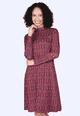 Kleid Ova  - deep purple