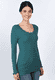 Langarmshirt New Lynna  - bottle green