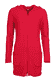 knitted cardigan Annikie - red