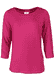 3/4-Arm Shirt Zoala solid  - red wine
