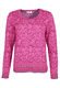 Strickpullover Josefine peony - raspberry
