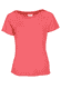 T-Shirt Zoe solid  - rouge