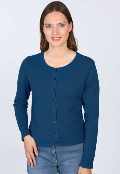 Strickjacke Manola  - indigo