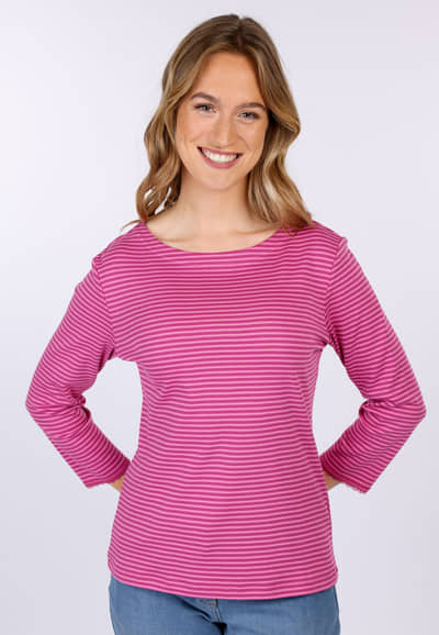 3/4-Arm-Shirt Bea - cerise