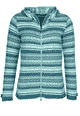 Strickjacke Ida crazy - lake