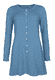 Strickmantel Annelotte - swedish blue