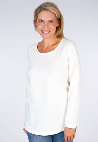 Langarmshirt Nore - ivory