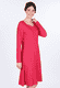 Kleid Eilini Ethno  - rubin
