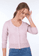 Strickjacke Liselotte - rose