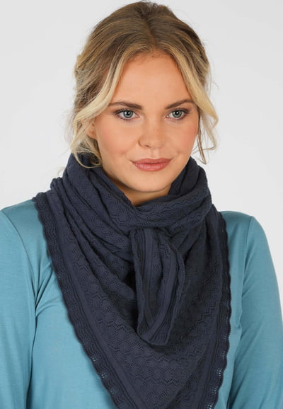 Dreieckstuch Lisa - navy