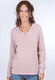 Strickpullover Elly  - rose