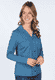 Bluse Celeste daisy - indigo