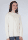 Strickpullover Dorit solid - ivory