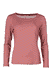 Langarmshirt Taja geo dot - burgundy