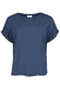T-Shirt Vroni solid - navy