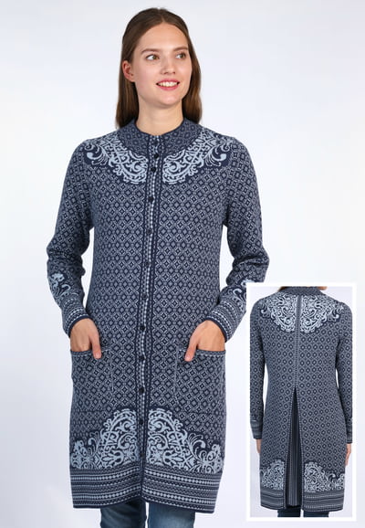 Strickmantel Maite - navy