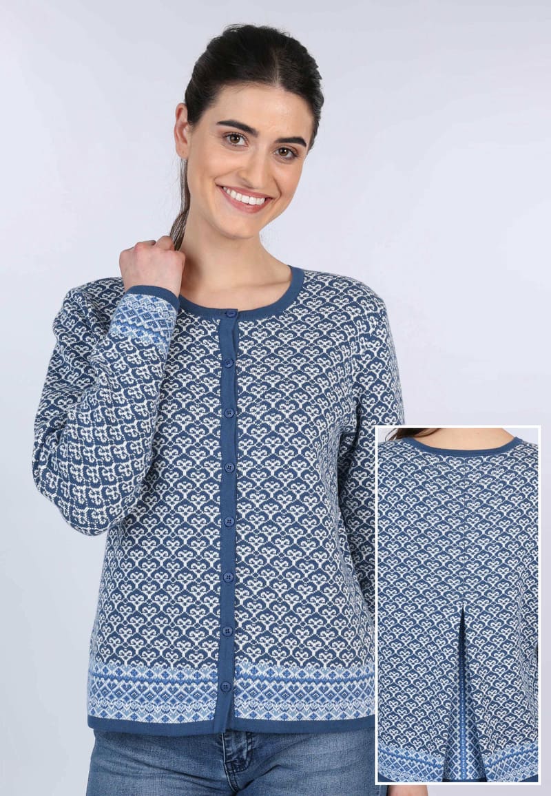 Strickjacke Kadir Nordic  - ink