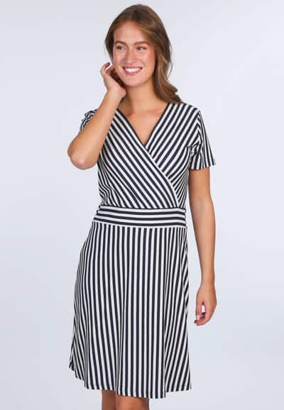 Kleid Camiera stripes - navy