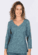 3/4-Arm Shirt Polinchen Clover - navy