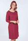 Kleid Anfissa  - deep purple