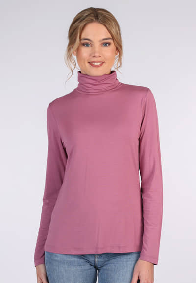 Rollkragenshirt Adaa - tea rose